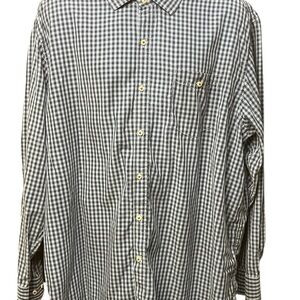 Tommy Bahama Long Sleeve Plaid Shirt XXL